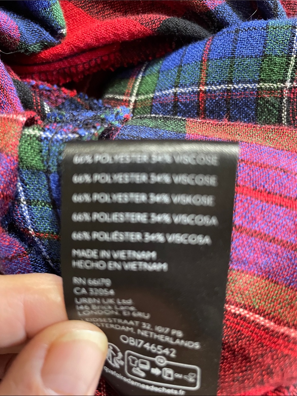 BDG drop waste plaid overall slip dress - Picture 11 of 11